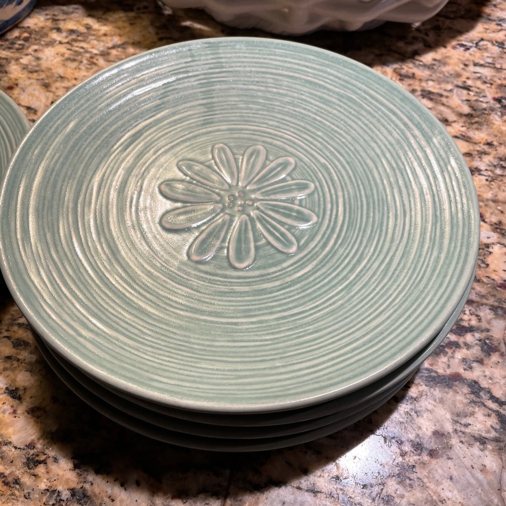 Pfaltzgraff cloverhill salad plates/set of 5